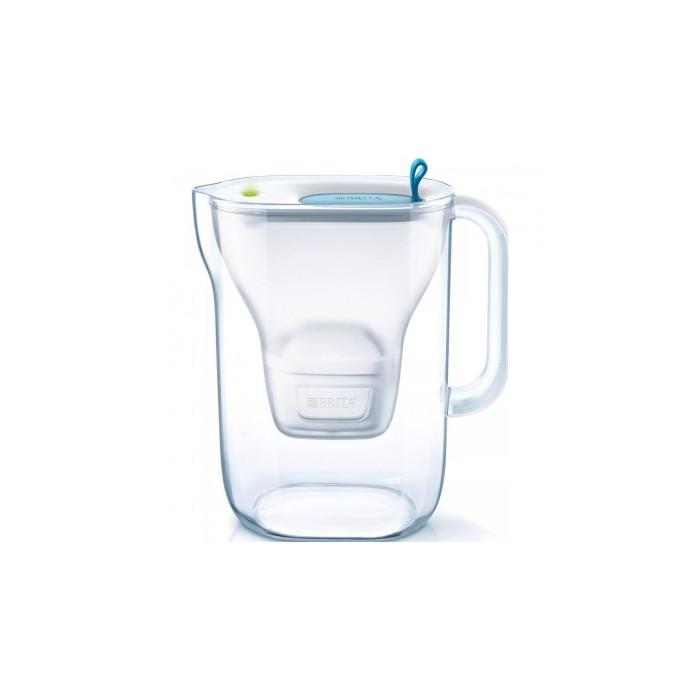 Кана за филтриране на вода Brita Style Cool Memo, Maxtra Plus, 2.4 л, Синя - 1t