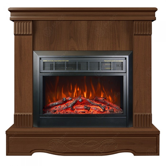 Eлектрическа камина MASOMI, Anna 23 & Marsel-26", 1600W, Светъл орех - 1t