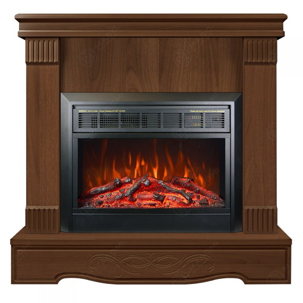 Eлектрическа камина MASOMI, Anna 23 & Marsel-26", 1600W, Светъл орех - 1