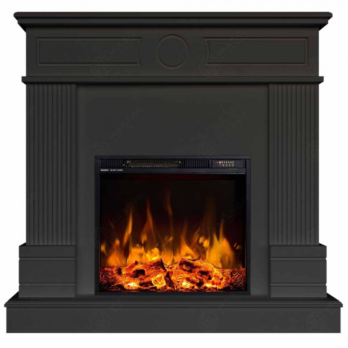 Eлектрическа камина MASOMI, Arlington 23 & Frank-20", 1600W, Матов графит - 1t