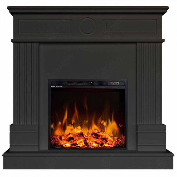 Eлектрическа камина MASOMI, Arlington 23 & Frank-20", 1600W, Матов графит - 1