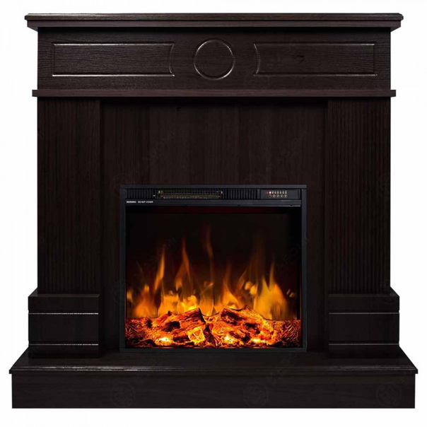 Eлектрическа камина MASOMI, Arlington 23 & Frank-20", 1600W, Тъмен орех - 1