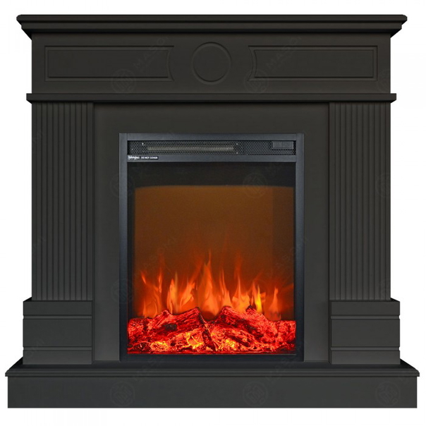 Eлектрическа камина MASOMI, Arlington 23 & Miriam-18", 1600W, Матов графит - 1
