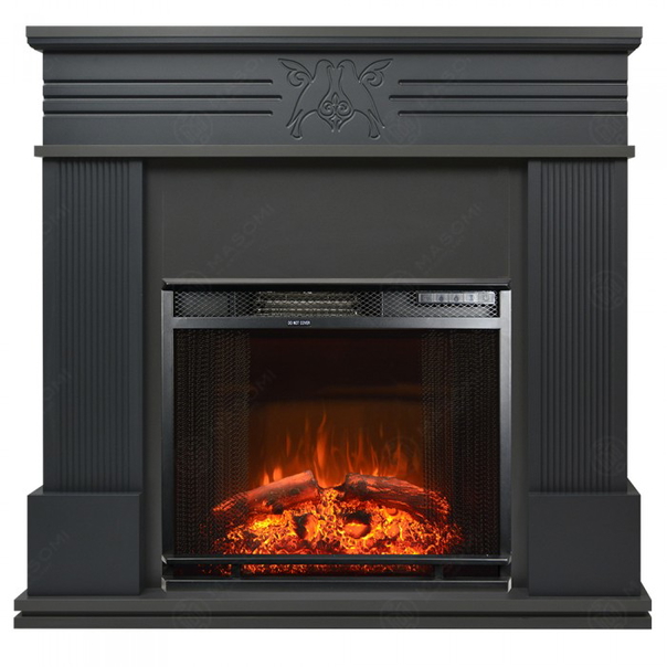 Eлектрическа камина MASOMI, Bird 23 & Nexus-23", 1600W, Матов графит - 1
