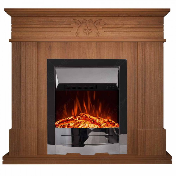 Eлектрическа камина MASOMI, Bird 23 & Pirin-20", 1600W, Светъл орех - 1