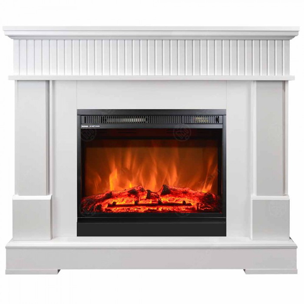 Eлектрическа камина MASOMI, Boston 23 & Loran-23", 1600W, Бял супермат - 1