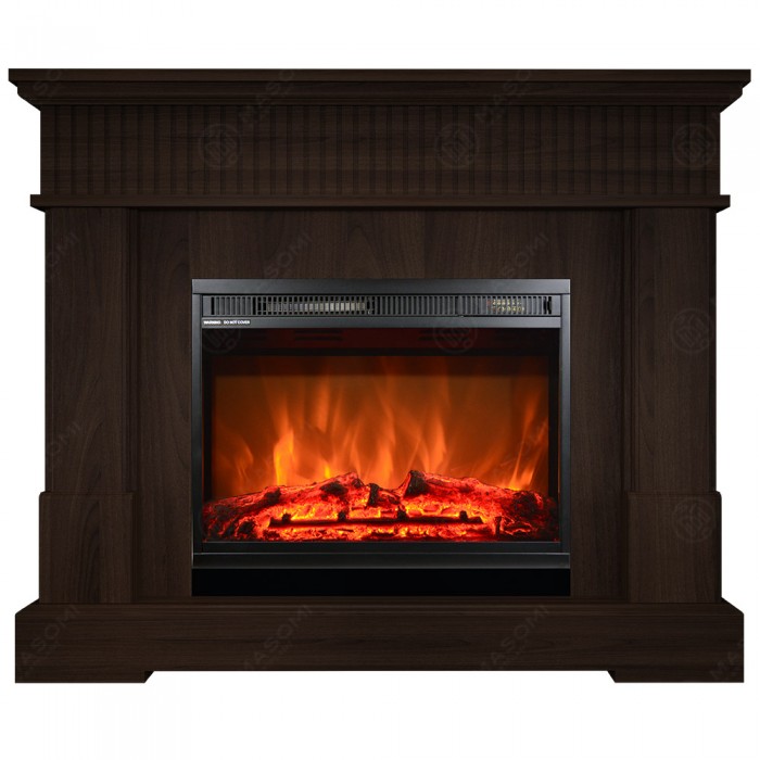 Eлектрическа камина MASOMI, Boston 23 & Loran-23", 1600W, Тъмен орех - 1t