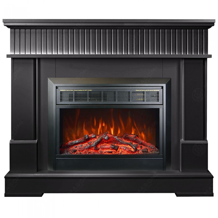 Eлектрическа камина MASOMI, Boston 23 & Marsel-26", 1600W, Матов графит - 1t