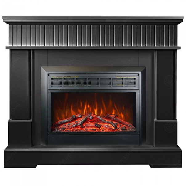 Eлектрическа камина MASOMI, Boston 23 & Marsel-26", 1600W, Матов графит - 1