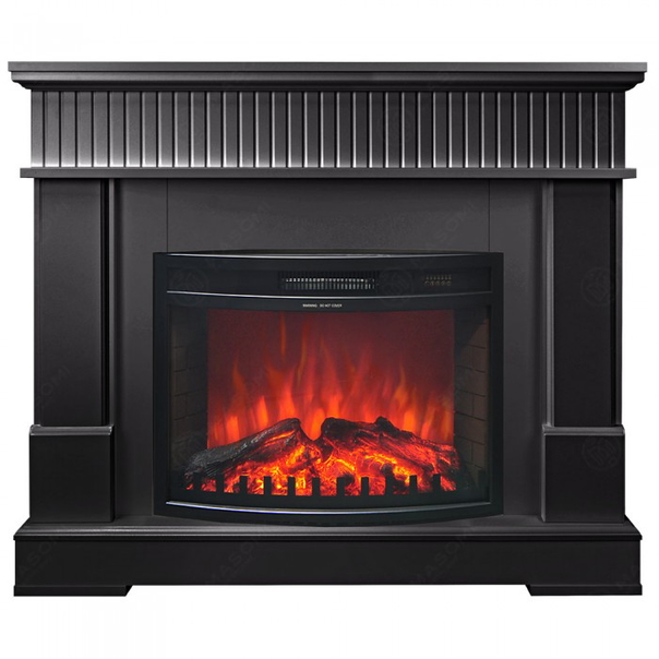 Eлектрическа камина MASOMI, Boston 23 & Zacky-26", 1600W, Матов графит - 1
