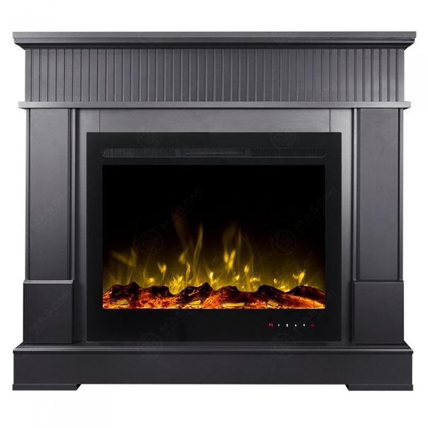 Eлектрическа камина MASOMI, Boston 29 & Everest-39", 1600W, Матов графит - 1