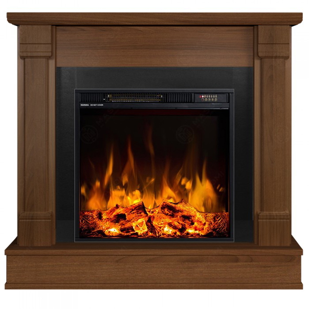 Eлектрическа камина MASOMI, Diplomat 23 & Frank-20", 1600W, Светъл орех - 1