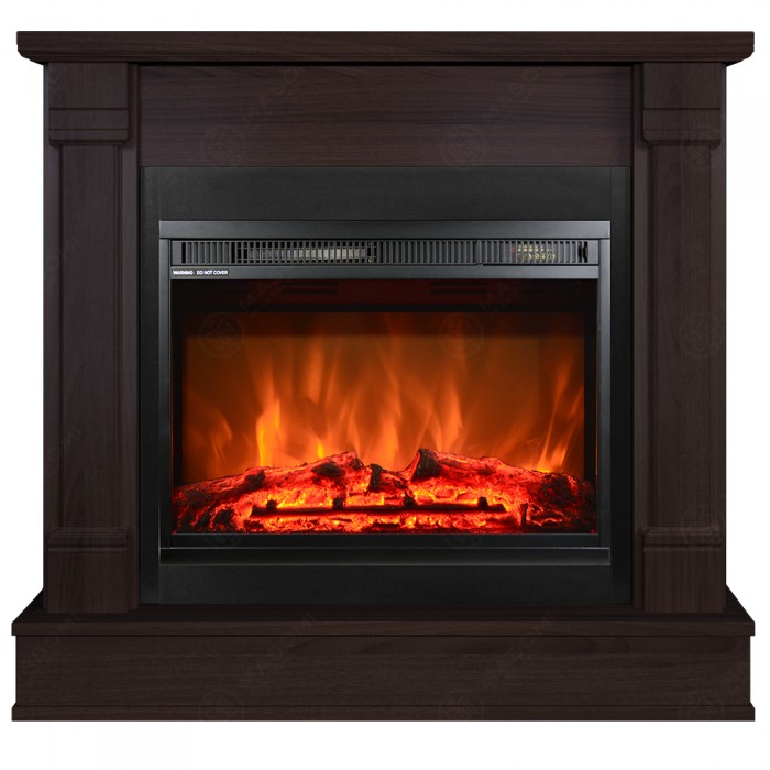 Eлектрическа камина MASOMI, Diplomat 23 & Loran-23", 1600W, Тъмен орех - 1t