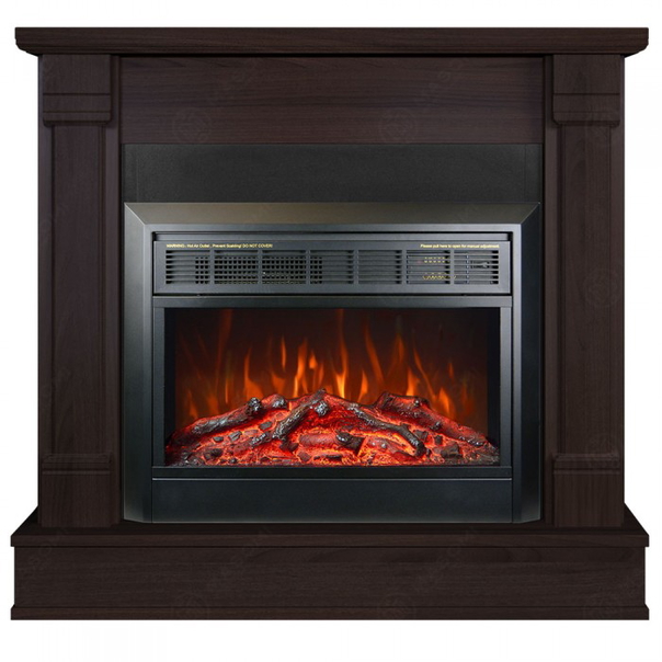 Eлектрическа камина MASOMI, Diplomat 23 & Marsel-26", 1600W, Тъмен орех - 1