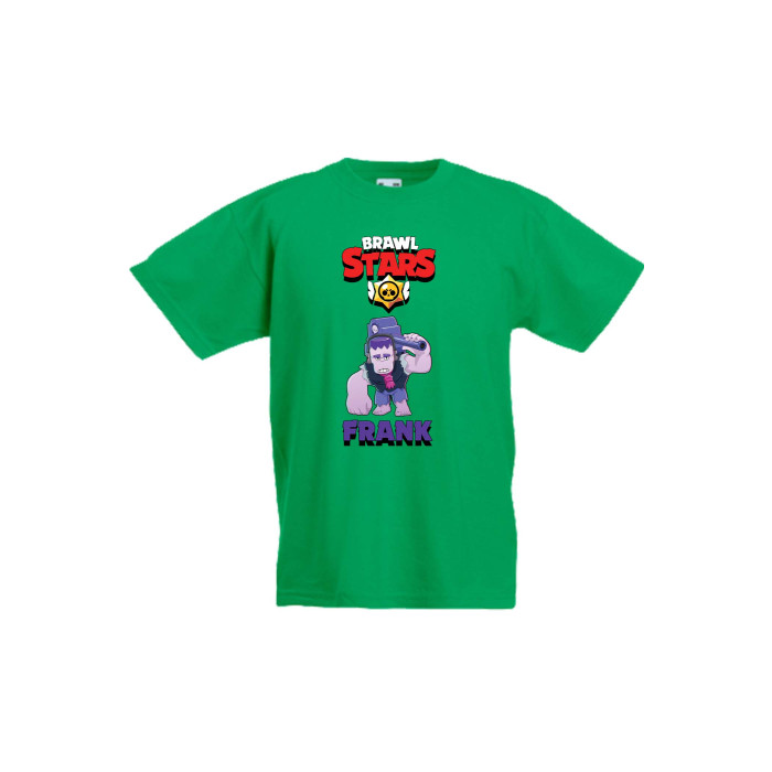 Детска тениска, Tralala, Brawl Stars Frank, Зелен, 12-13 г. - 1t