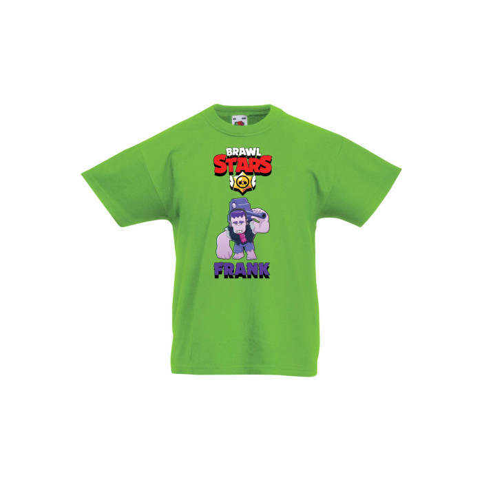 Детска тениска, Tralala, Brawl Stars Frank, Зелена мента, 3-4 г. - 1t