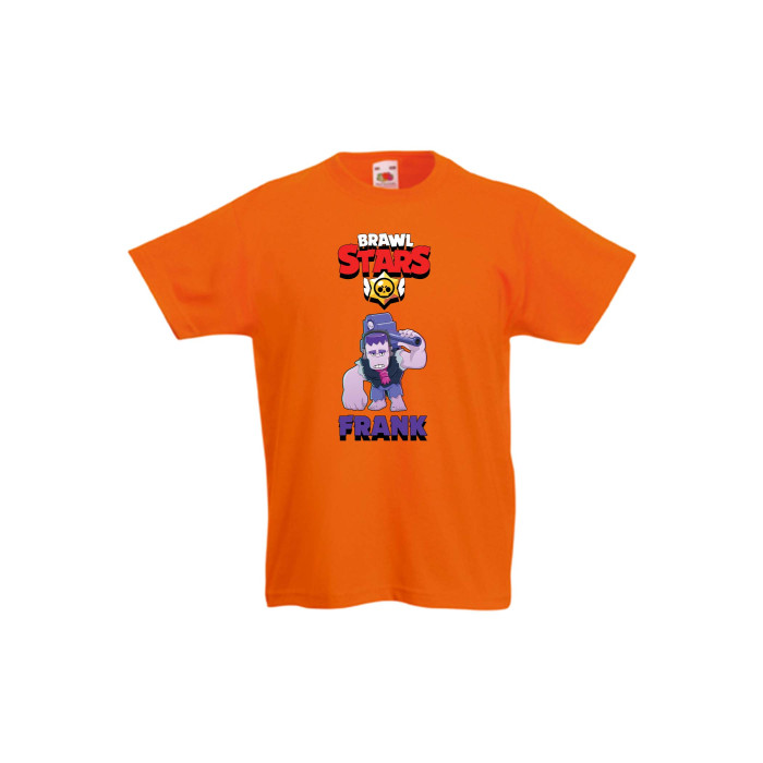 Детска тениска, Tralala, Brawl Stars Frank, Оранжев, 12-13 г. - 1t