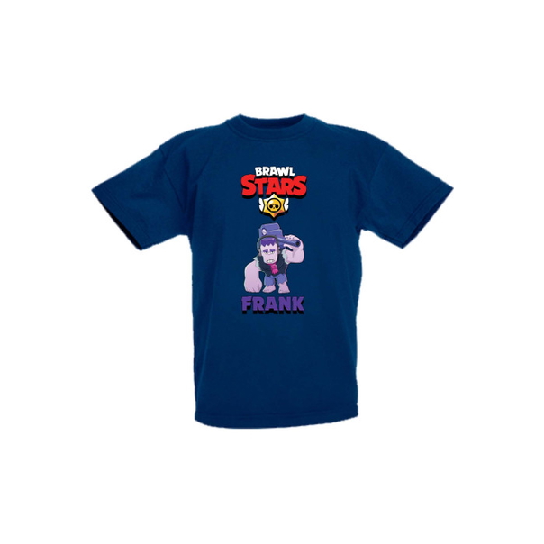 Детска тениска, Tralala, Brawl Stars Frank, Тъмносин, 3-4 г. - 1