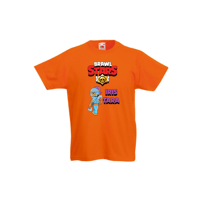 Детска тениска Tralala Brawl Stars Iris, Оранжев, 12-13 г. - 1t