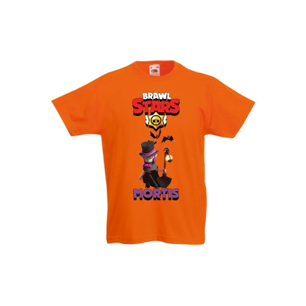 Детска тениска, Tralala, Brawl Stars Mortis 2, Оранжев, 5-6 г. - 1