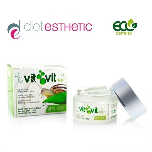 Гел за лице с Охлюви Diet Esthetic Vit Vit, 50 ml - 1