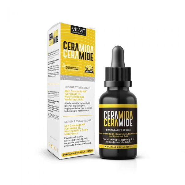 Серум за лице Diet Esthetic Ceramide, 30 ml - със Серамиди, регенериращ и възстановяващ, с пипета - 1
