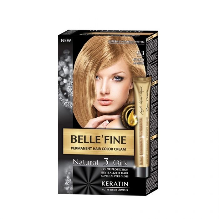 Крем-боя за коса Belle`Fine № 9.3 - меден кехлибар - 1t