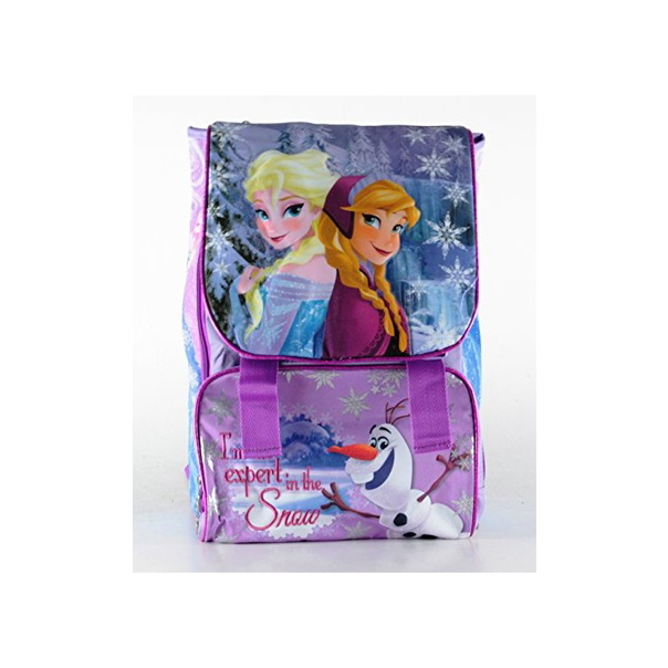 Раница FROZEN на колела , С капак, Преден джоб,  D.575 - 1