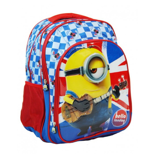 Раница MINIONS D.326, С две отделения, 41 см, Многоцветна - 1