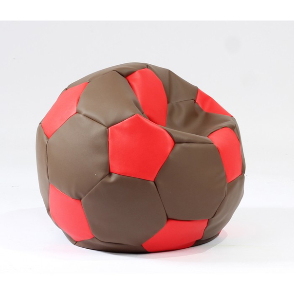 Пуф Pufrelax, топка за деца 2-8 г., 180л. Telstar Junior - Chocolate Strawberries, Еко кожа, Пълнеж от Полистиролни перли, Цвят според складовата наличност - 1