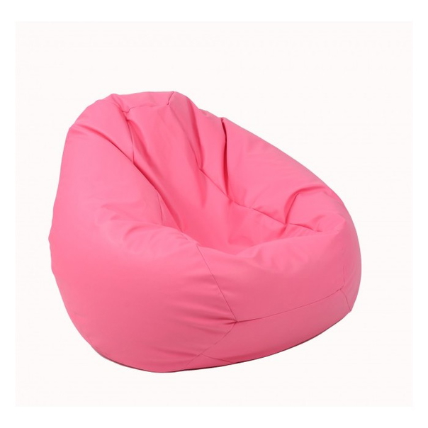 Пуф Pufrelax, круша, 500л., Nirvana Gigant - Pink, Еко кожа, Пълнеж от Полистиролни перли - 1
