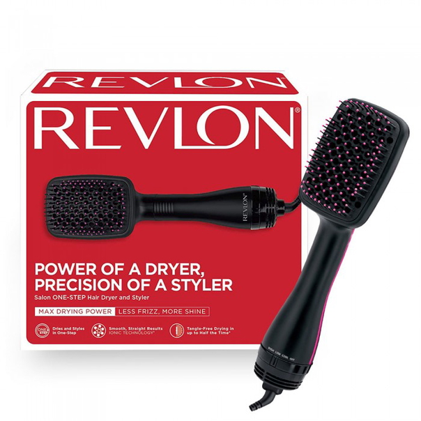 Електрическа четка за коса  REVLON One-Step Hair Dryer & Styler, RVDR5212E2 - 1