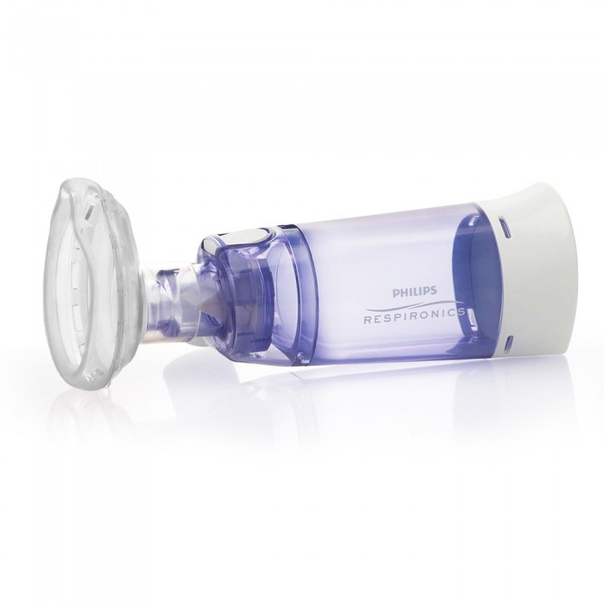 Антистатична камера, 0-18 месеца, Philips Respironics Optichamber Diamond, маска размер S - 1