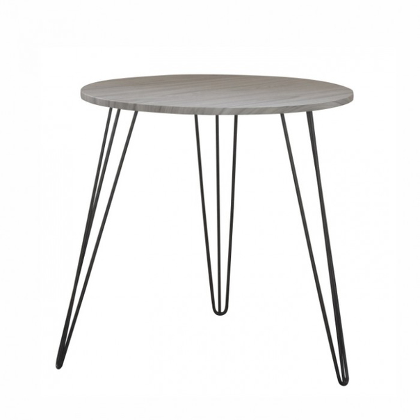 Холна Маса Kaleb 60-65cm Бял - 1