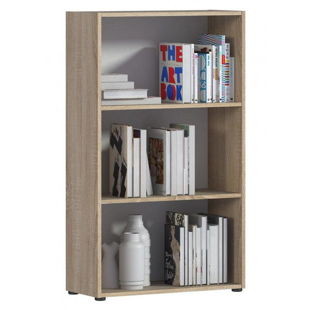 Офис етажерка Sani SB-2840, 70x29.5x118.4см, Дъб сонома - 1