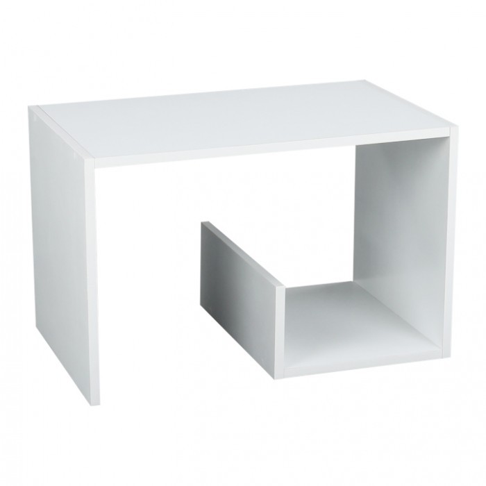Етажерка Volker, SANI, 59-36-38cm, Бял, MDF - 1t