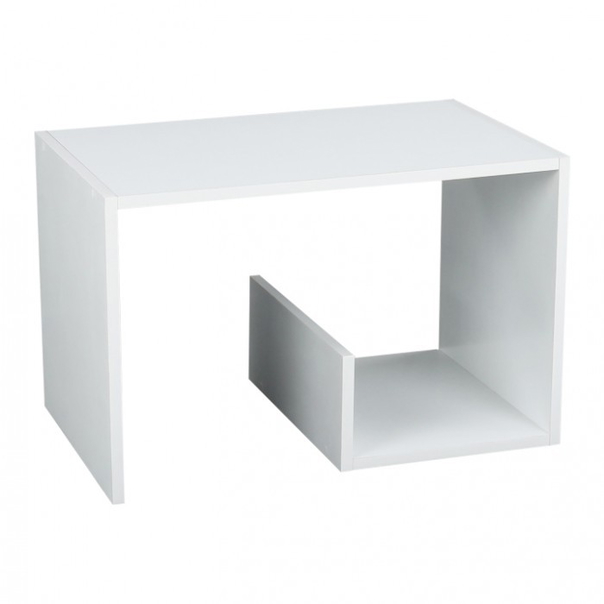 Етажерка Volker, SANI, 59-36-38cm, Бял, MDF - 1