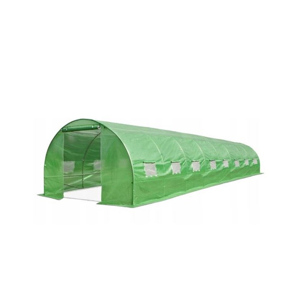 Оранжерия SUNNY 24 кв м (8х3х2м) UV+, с две врати, подсилена - 1