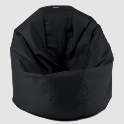 Пуф 330л., Relaxo XL - Panama black, Водоустойчив, Перящ се калъф, Пълнеж о...