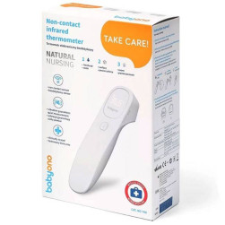 Безконтактен термометър, Babyono Touch free, 790, Бял, 3553921