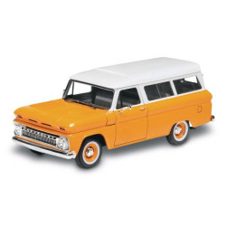 Автомобил Chevy Suburban 1966 - сглобяем модел