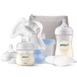 Комлект механична помпа за изцеждане на кърма Philips-Avent Natural Motion ...