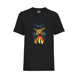 Детска Тениска Japan Animation Manga Anime Comics Tralala One Piece Sabo va...