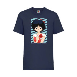 Детска Тениска Anime Manga Tralala Ranma Akane Tendo, Тъмносин, 5-6 г. (116...