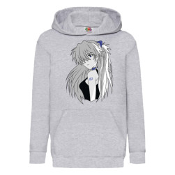 Детски суитчър Japan Anime Manga Tralala One Piece Heroes Chibi, Светлосив,...