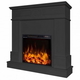 Eлектрическа камина MASOMI, Arlington 23 & Frank-20", 1600W, Матов графит - 2t