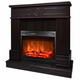 Eлектрическа камина MASOMI, Arlington 23 & Loran-23", 1600W, Тъмен орех - 2t