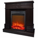 Eлектрическа камина MASOMI, Arlington 23 & Miriam-18", 1600W, Тъмен орех - 2t