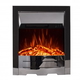 Eлектрическа камина MASOMI, Aston 23 & Pirin-20", 1600W, Тъмен орех - 3t