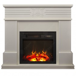 Eлектрическа камина MASOMI, Bird 17 & Dion-17", 1200W, Слонова кост